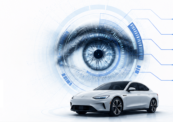 Digital iris with autonomous vehicle